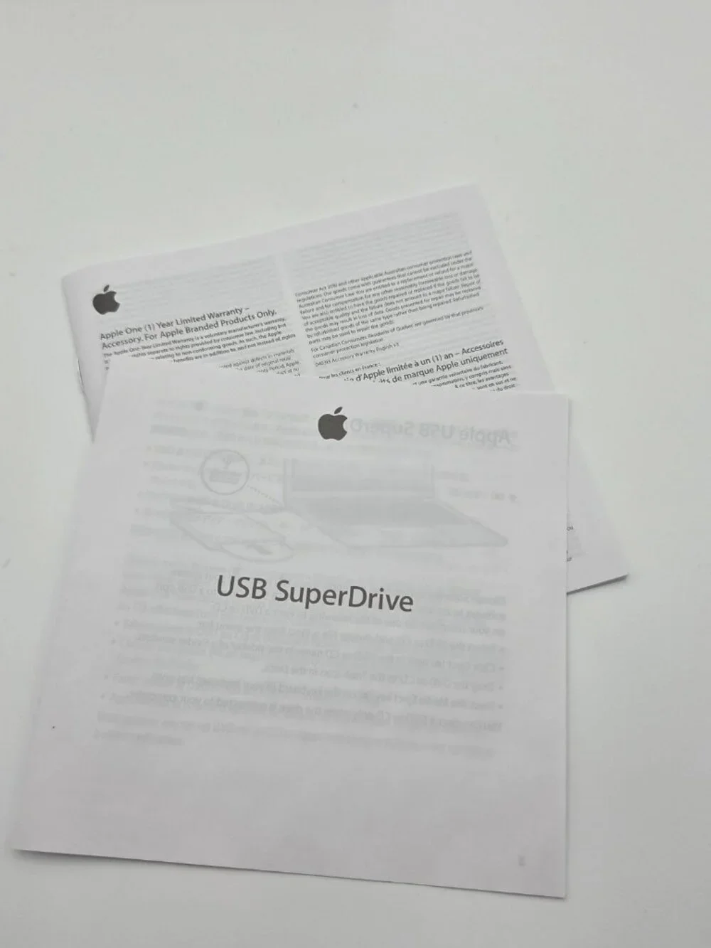 Apple USB SuperDrive External Optical Drive A1379 MD564LL/A (Untested)